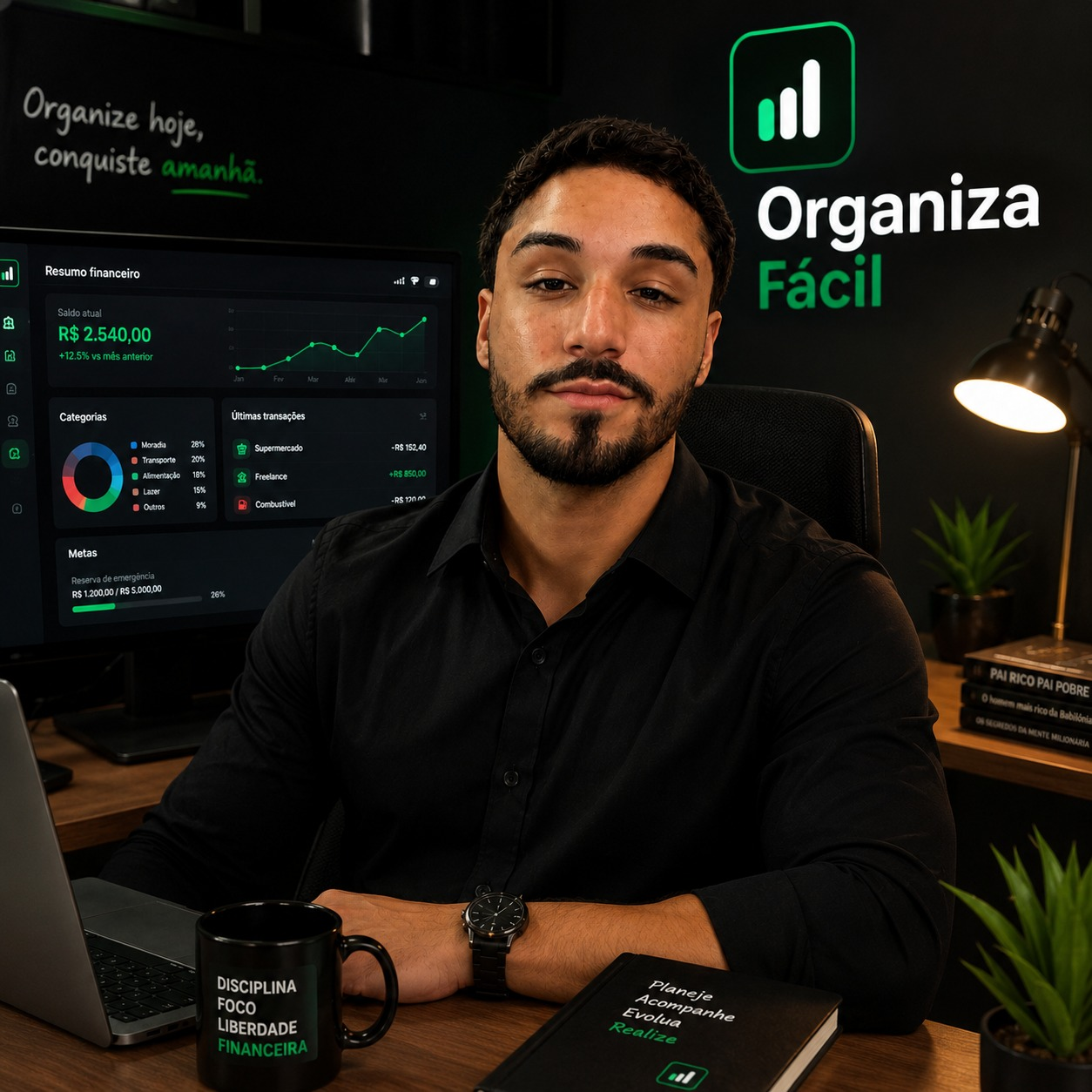 Yuri Sartini Coelho, fundador do Organiza Fácil